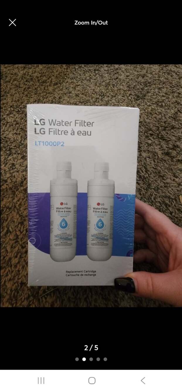 LG LT1000P2 Replacement Refrigerator Water Filter 2-Pack